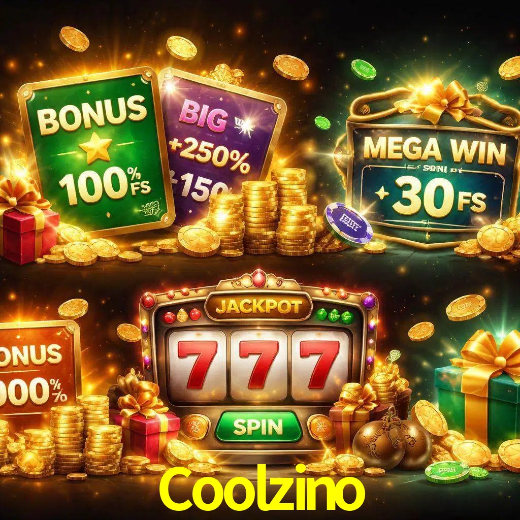 Tipos de bonos Coolzino incluyendo recompensas de bienvenida y promociones continuas