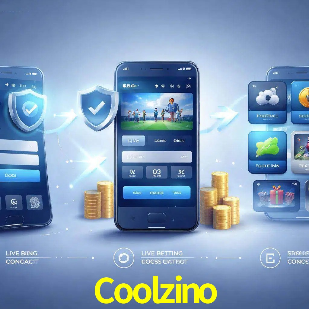Pasos de acceso a la app Coolzino en pantalla de teléfono móvil